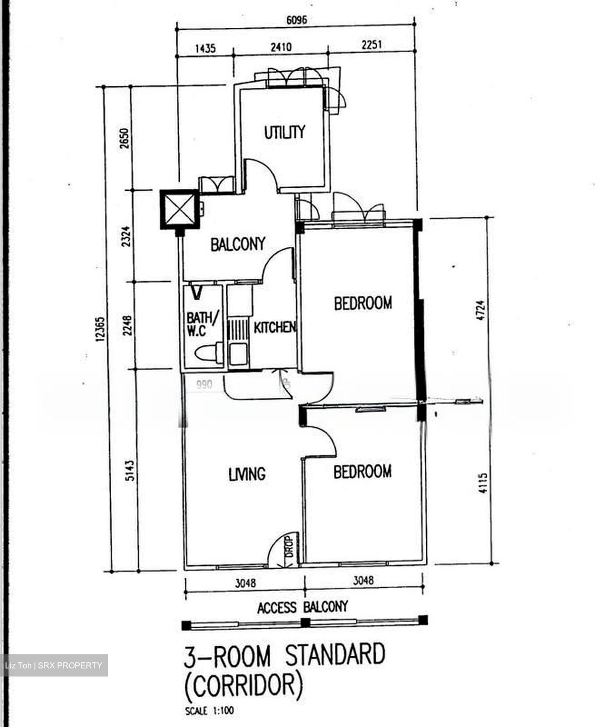 Blk 112 Commonwealth Crescent (Queenstown), HDB 3 Rooms #570154561